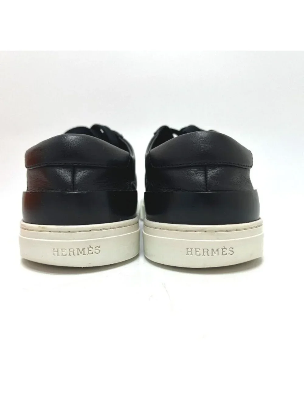 Hermes Sneakers Deep Leather Black